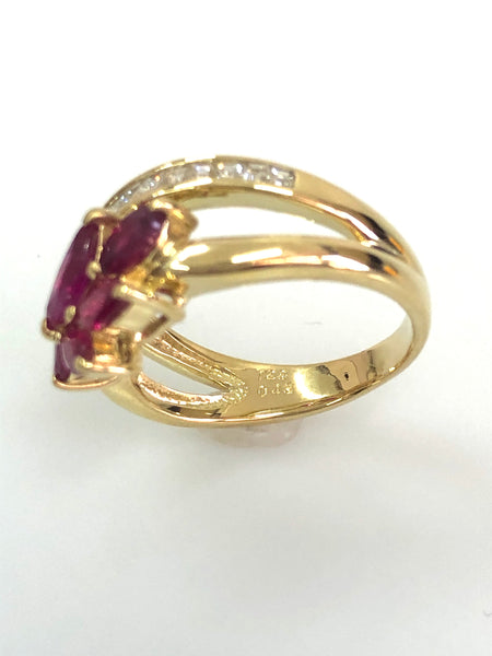 K18 ルビー リング – 株式会社フイッシュランド エコジェイ