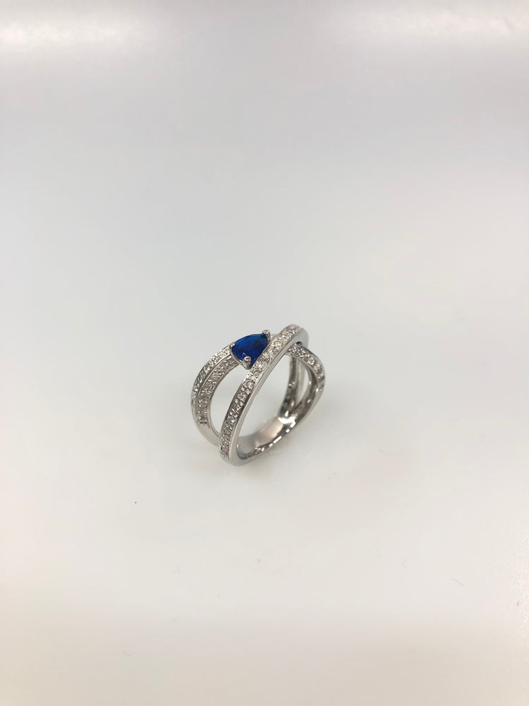 ラウンド処理コメント【新品】アウイナイト 計0.07ct / ダイヤ0.12ct Pt900 リング